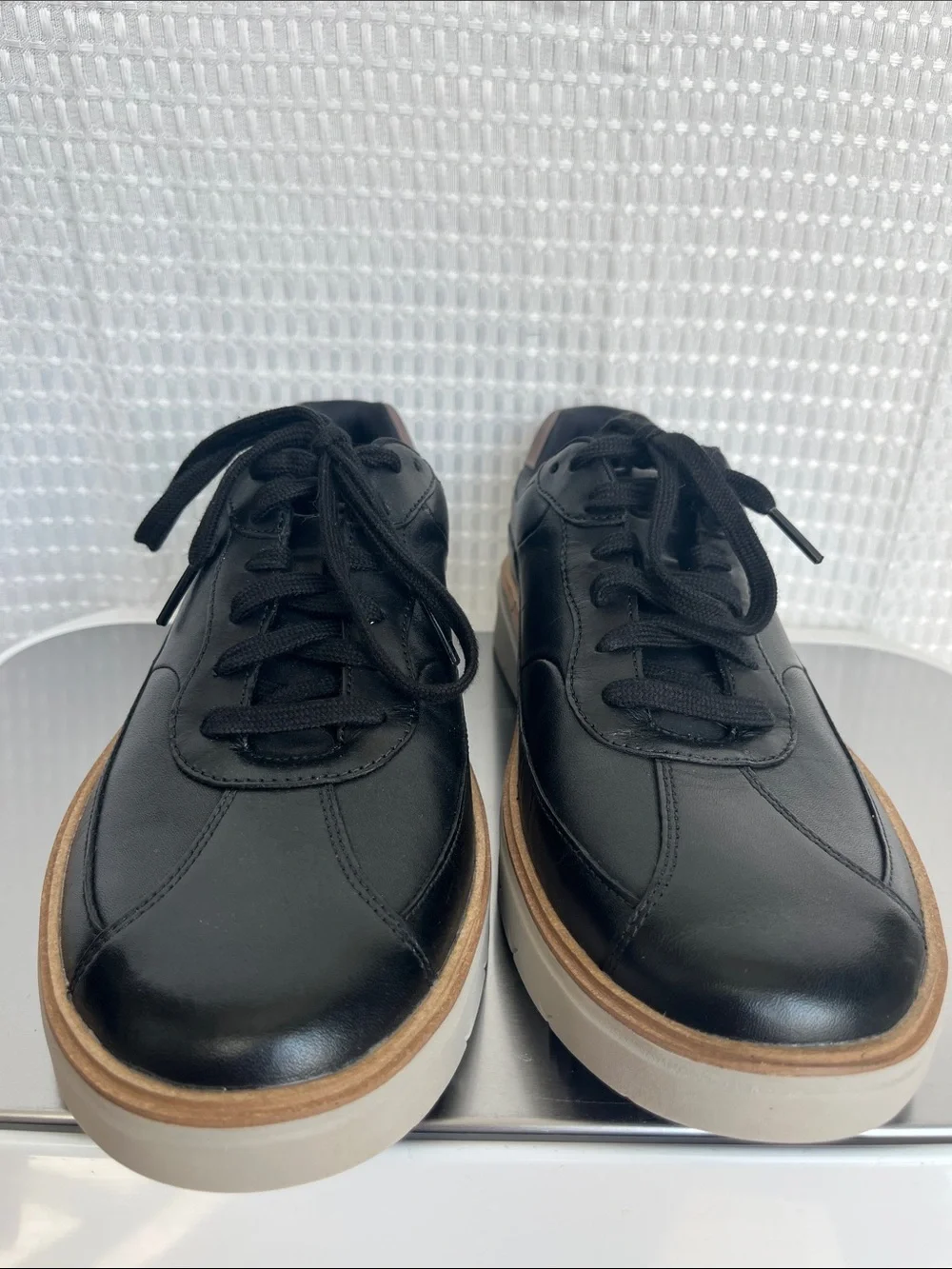Cole Haan GrandPrø FeatherArc Bike Toe Sneakers Men’s 8.5M Black NIB C40475